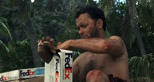 FedEx
Cast away mit Tom Hanks