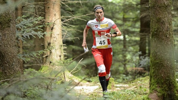 Winner Simone Niggli-Luder of Switzerland in action during the Women&#039;s Long Distance Final at the World Orienteering Championships, in Chalet a Gobet, near Lausanne, Switzerland, Thursday, July 1 ...