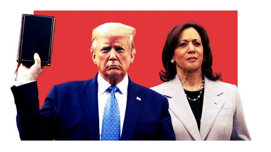 Le vote des chrétiens évangélistes conservateurs pourrait se révéler décisif pour Donald Trump et Kamala Harris lors de la présidentielle de novembre.