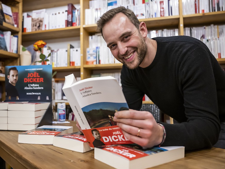 Joël Dicker lancé en mars sa propre maison d'édition, Rosie & Wolfe, avec la parution de son dernier roman, "L'Affaire Alaska Sanders" (archives).