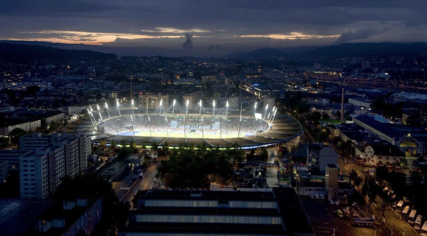 Le Letzigrund, stade d'athlétisme à la base et dont les deux clubs zurichois sont locataires, ne contribue pas à faire de Zurich une grande ville de foot.