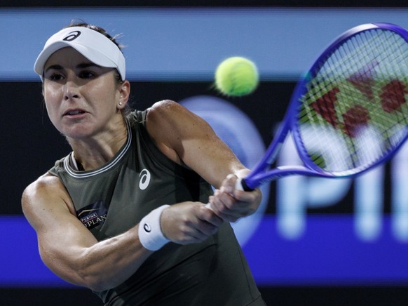 Belinda Bencic s'est inclinée en quart de finale à Charleston