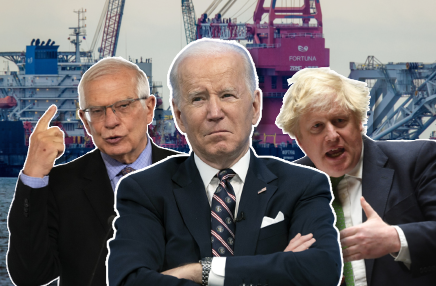 Josep Borrell, Joe Biden et Boris Johnson ont tous affirmé vouloir frapper vigoureusement la Russie.