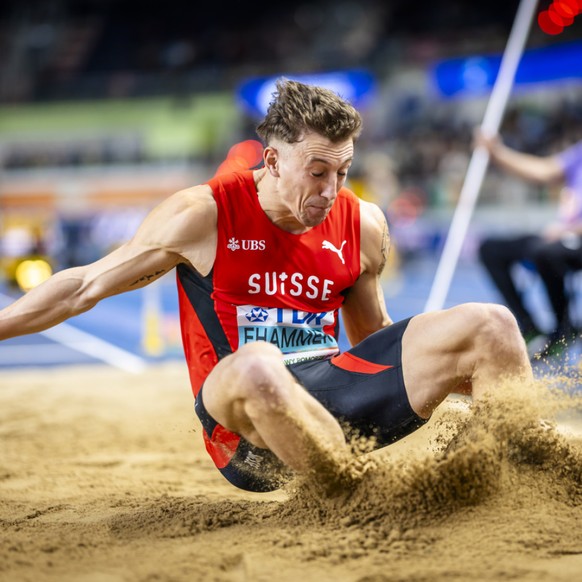 Simon Ehammer pointe en tête de l'heptathlon après trois épreuves