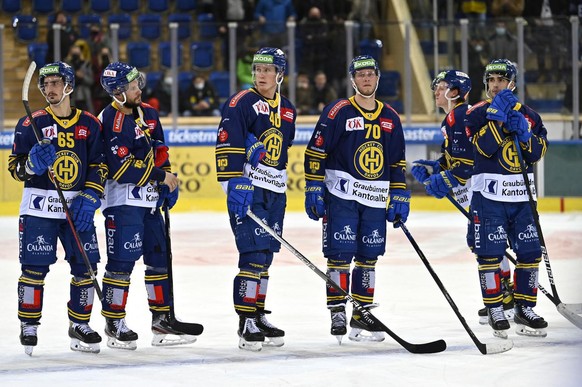 En plus d'avoir vu leur Coupe Spengler annulée, les hockeyeurs du HC Davos sont désormais en quarantaine.