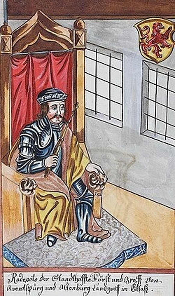 Radbot, né en 985 et mort le 30 juin 1045, est un membre de la maison de Habsbourg, fils du comte Lanzelin. Il