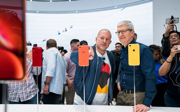 Jony Ive et Tim Cook
