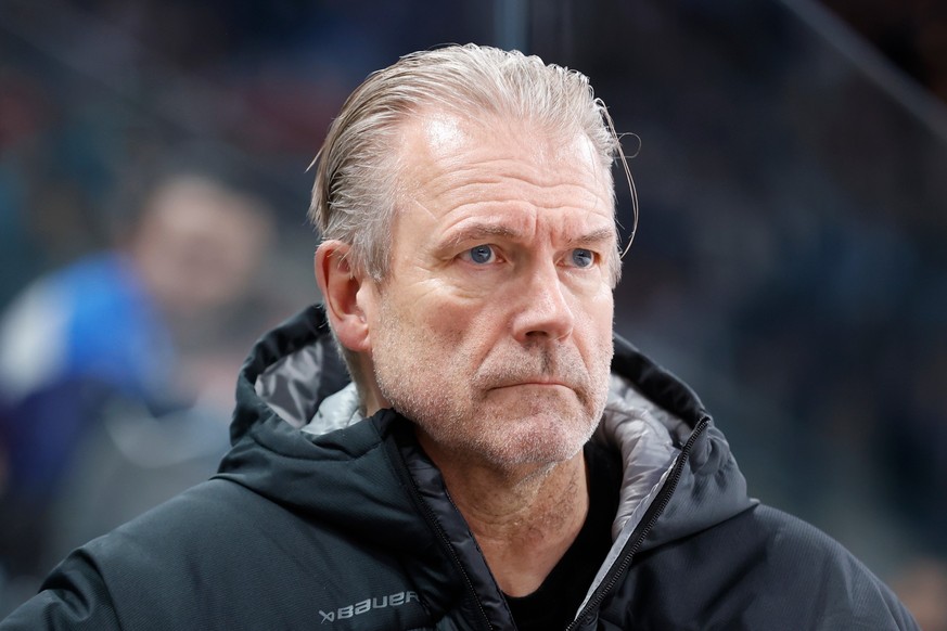Head Coach Geoff Ward (LHC) im Meisterschaftsspiel der National League zwischen den ZSC Lions und dem Lausanne HC, am Sonntag, den 05. Januar 2025 in der Swiss Life Arena in Zuerich. .(KEYSTONE/Manuel ...