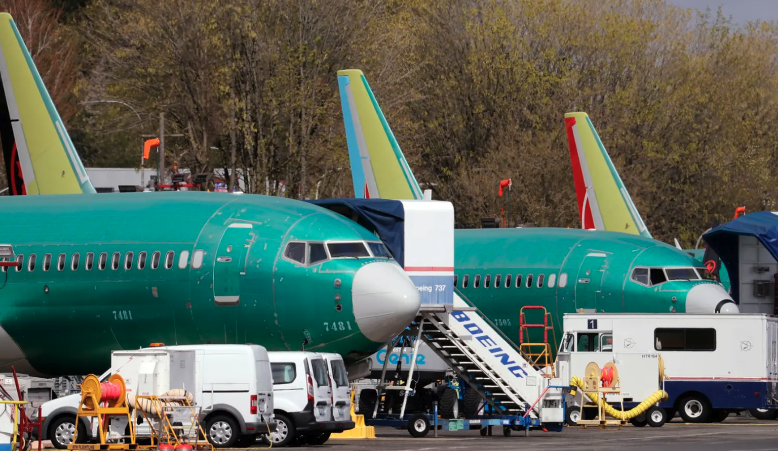 En 2019 déjà, des Boeing 737-8 Max étaient immobilisés au sol après deux accidents mortels.