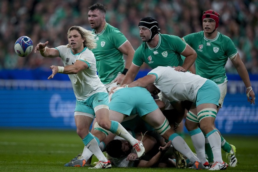 Le match Afrique du Sud - Irlande (8-13) était l'un des principaux chocs de la poule B.