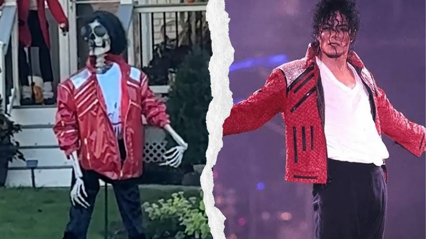 Le blouson mythique du tube Beat it.