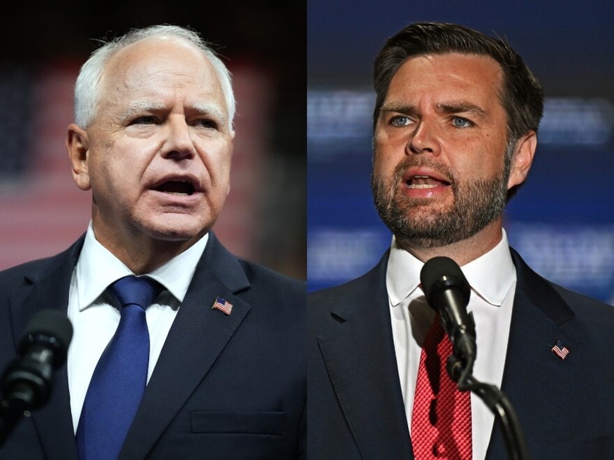 Tim Walz et JD Vance débattront le 1er octobre dans la course aux élections présidentielles américaines.