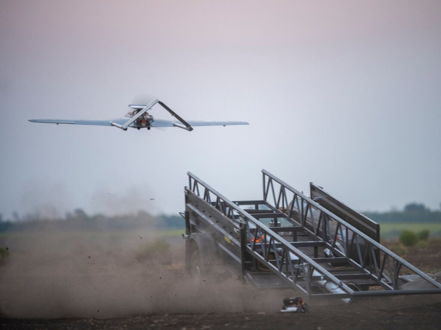 Des drones lancés par l'Ukraine pour frapper la Russie peuvent atteindre des cibles à plus de 1500 km (archives).