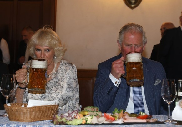 ASCOT, UNITED KINGDOM - JUNE 22: (EMBARGOED FOR PUBLICATION IN UK NEWSPAPERS UNTIL 24 HOURS AFTER CREATE DATE AND TIME) Queen Camilla is visibly emotional after her horse 'Desert Hero' (whic ...