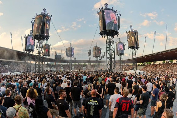 Metallica a enflammé Zurich ce mercredi 27 mai.