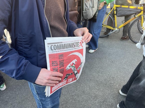 Manifestation du 2 octobre à Lausanne contre les coupes budgétaires de l&#039;Etat.