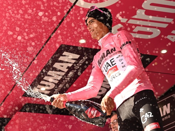 Une première victoire d&#039;étape dans un grand tour pour Isaac Del Toro.