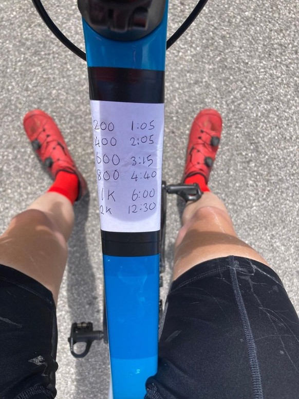 Illi Gardner et son vélo