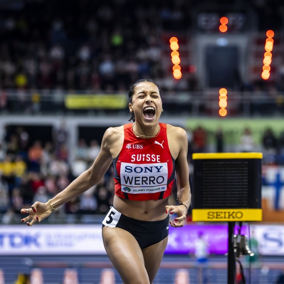 Le cri de l'argent pour Audrey Werro.