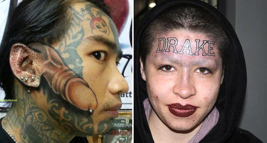 51 tatouages qui vous laisseront sans voix😳