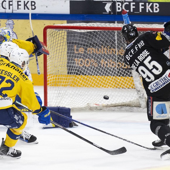 Jacob De la Rose conclut une action d&#039;école pour le 3-0 fribourgeois