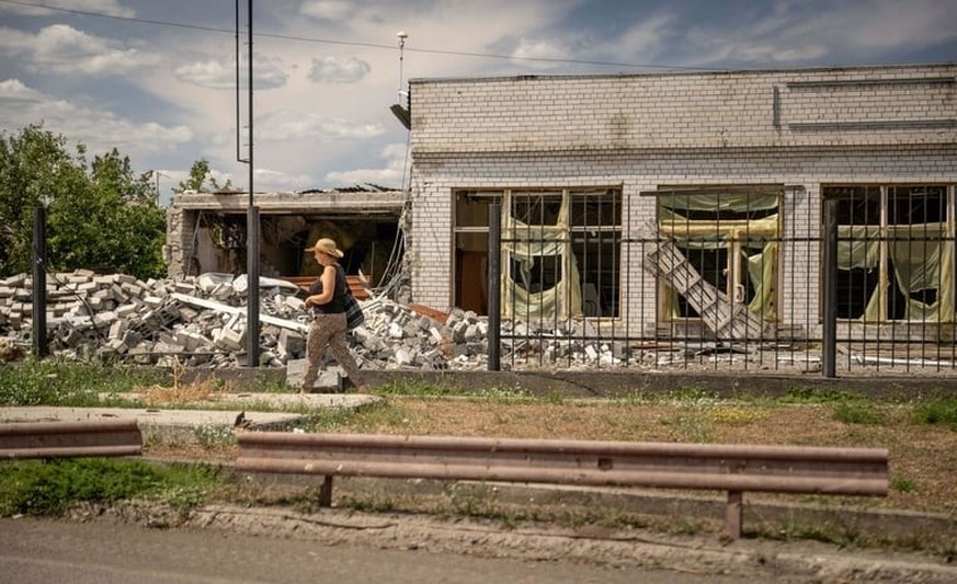 Lyman, dans la tourmente depuis l'offensive russe.