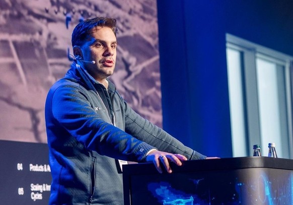 Hadrien Canter, patron de la société de drones intercepteurs Alta Ares.