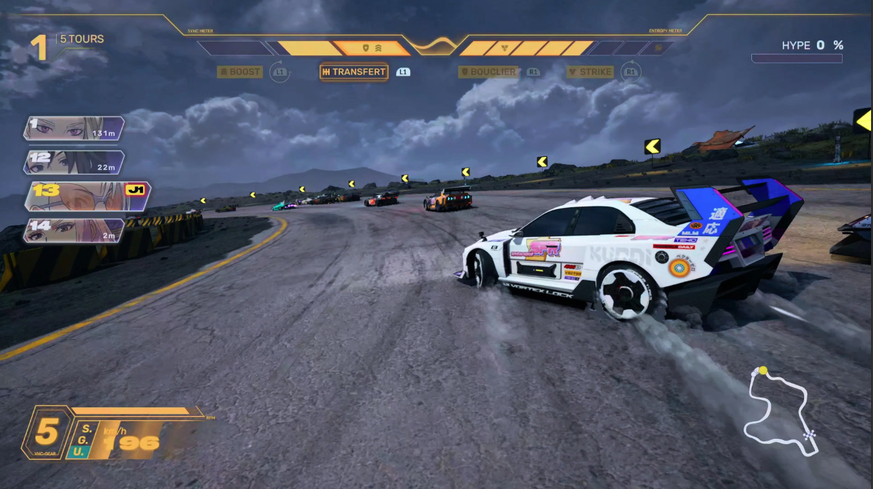 Capture d'écran du jeu Screamer.