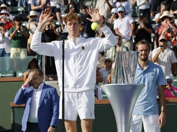 Jannik Sinner vainqueur pour la première fois à Indian Wells