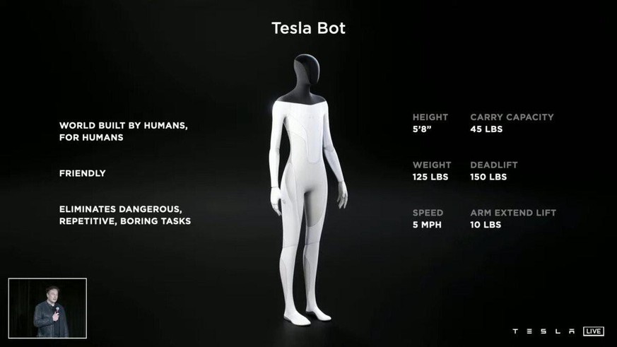 Elon Musk a annoncé que son entreprise se lançait dans la construction de robots.