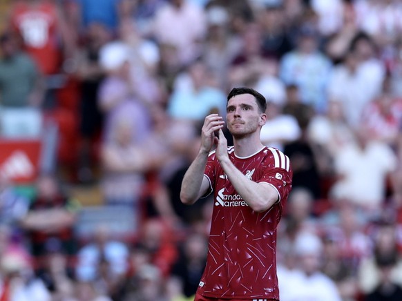 Après avoir fait ses adieux à Liverpool, Andy Robertson rejoint Tottenham.