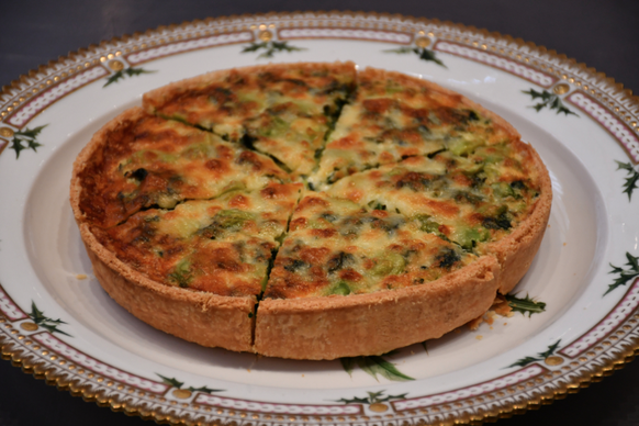 Une quiche aussi moche que bonne.