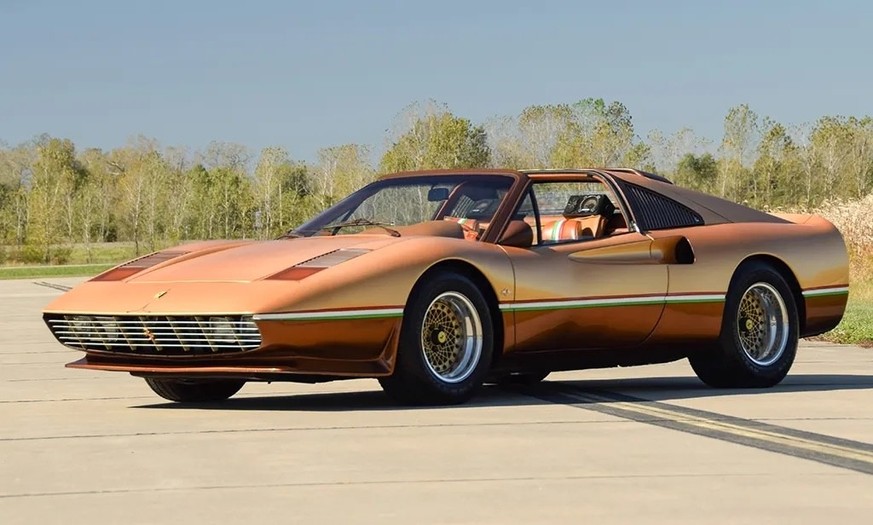 George Barris&amp;#039; personal Ferrari 308 GTS from 1978. Customised, of course. Albeit not as heavily as some of his more outrageous creations.
https://medium.com/motorious/midas-touch-george-barri ...