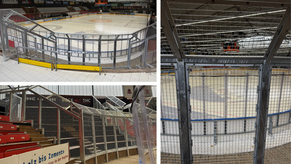 La cage sous toutes les coutures.