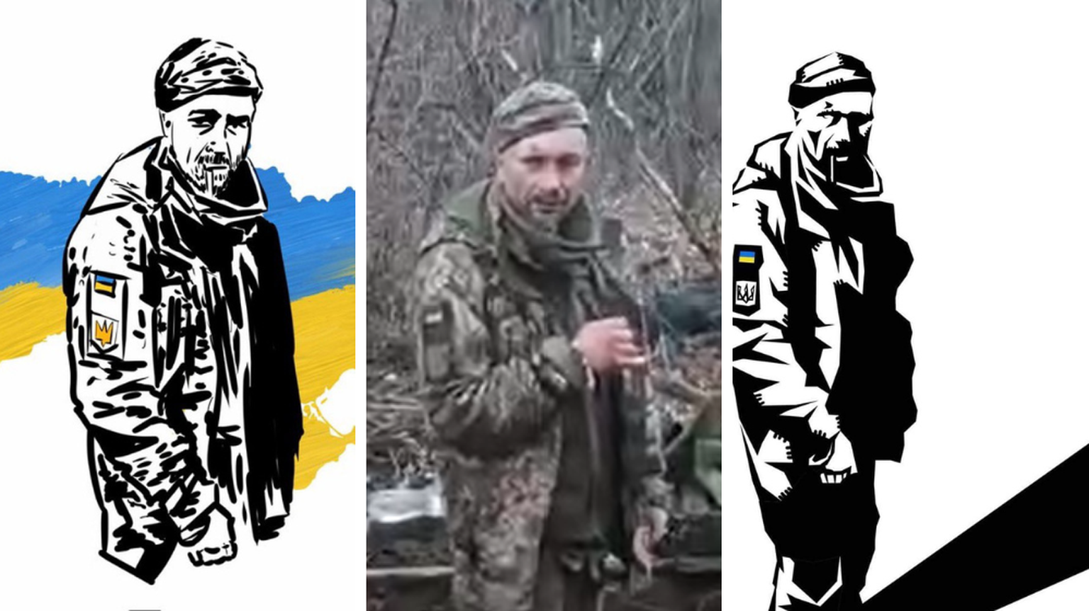 Ce soldat abattu par les Russes devient un héros en Ukraine