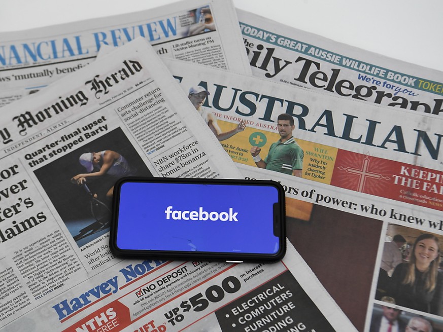 L&#039;accord conclu entre Facebook et le groupe News Corp s&#039;appliquera notamment au quotidien The Australian (image d&#039;illustration).