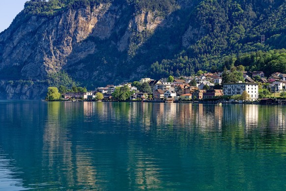 Flüelen en Suisse.