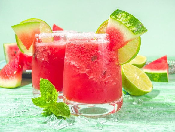Watermelon vodka cocktail - watermelon margaritas etc.