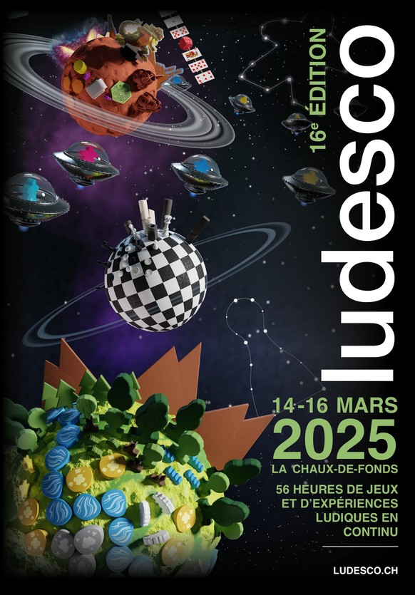 La nouvelle affiche de Ludesco 2025.