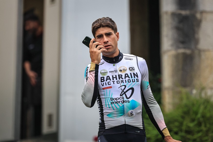 Mikel Landa, le leader de l&#039;équipe Bahrain-Victorious sur le Tour de France, ne pèse pas sur la course. Il végète au 14e rang du général. Certains l&#039;appellent même «Mikel Nada».