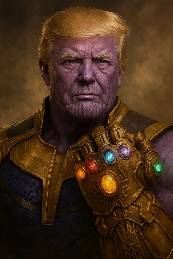 Donald Trump en Thanos
