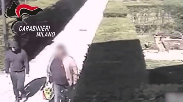 Scènes de la fuite: Les enquêteurs italiens ont reconstitué l&#039;itinéraire d&#039;Uss et arrêté des complices présumés.