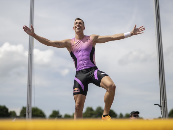 Simon Ehammer a réalisé la meilleure performance de sa carrière sur le décathlon dimanche à Götzis.