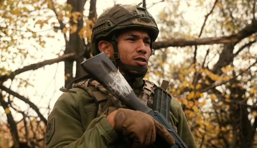 Iberson Martinez raconte à Welt pourquoi il combat en Ukraine.