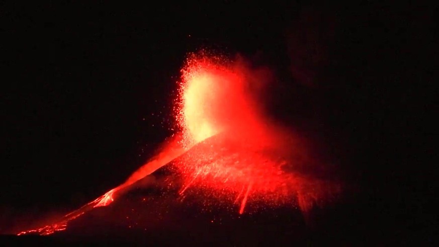 L'Etna ce mercredi matin.