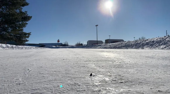 Même en plein soleil, les engelures vous guettent.