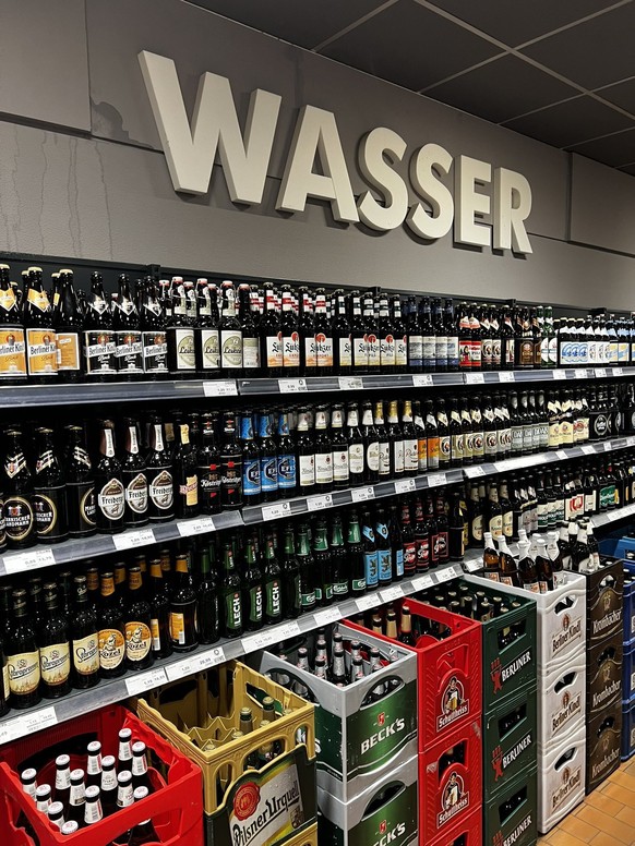 Fail: Bier statt Wasser