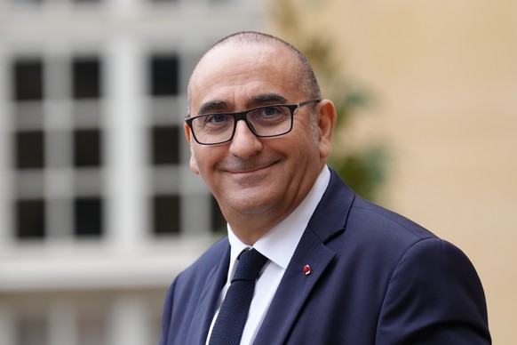Newly appointed Interior Minister Laurent Nunez arrives for a meeting with Prime Minister Sebastien Lecornu, Monday, Oct. 13, 2025 in Paris. (AP Photo/Aurelien Morissard)
Nunez