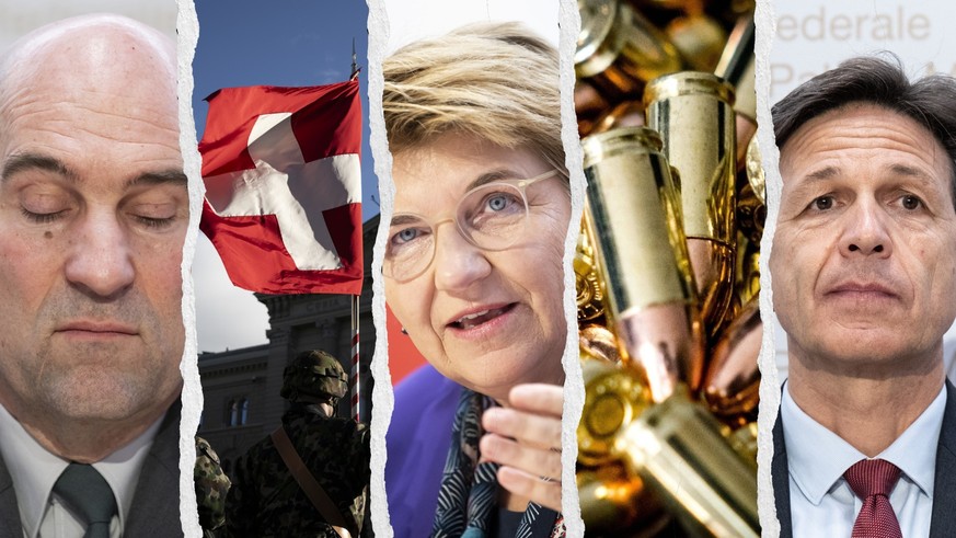 Thomas Süssli, le chef de l&#039;armée, Viola Amherd, la ministre de la Défense et Christian Dussey le patron du Service de renseignement sont dans la sauce.