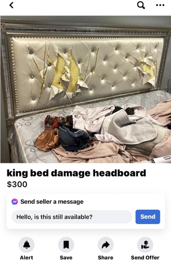 Schräge Artikel auf facebook Marketpalce